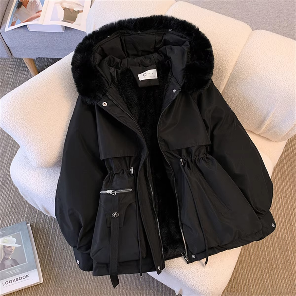 Omari - giacca donna chic invernale