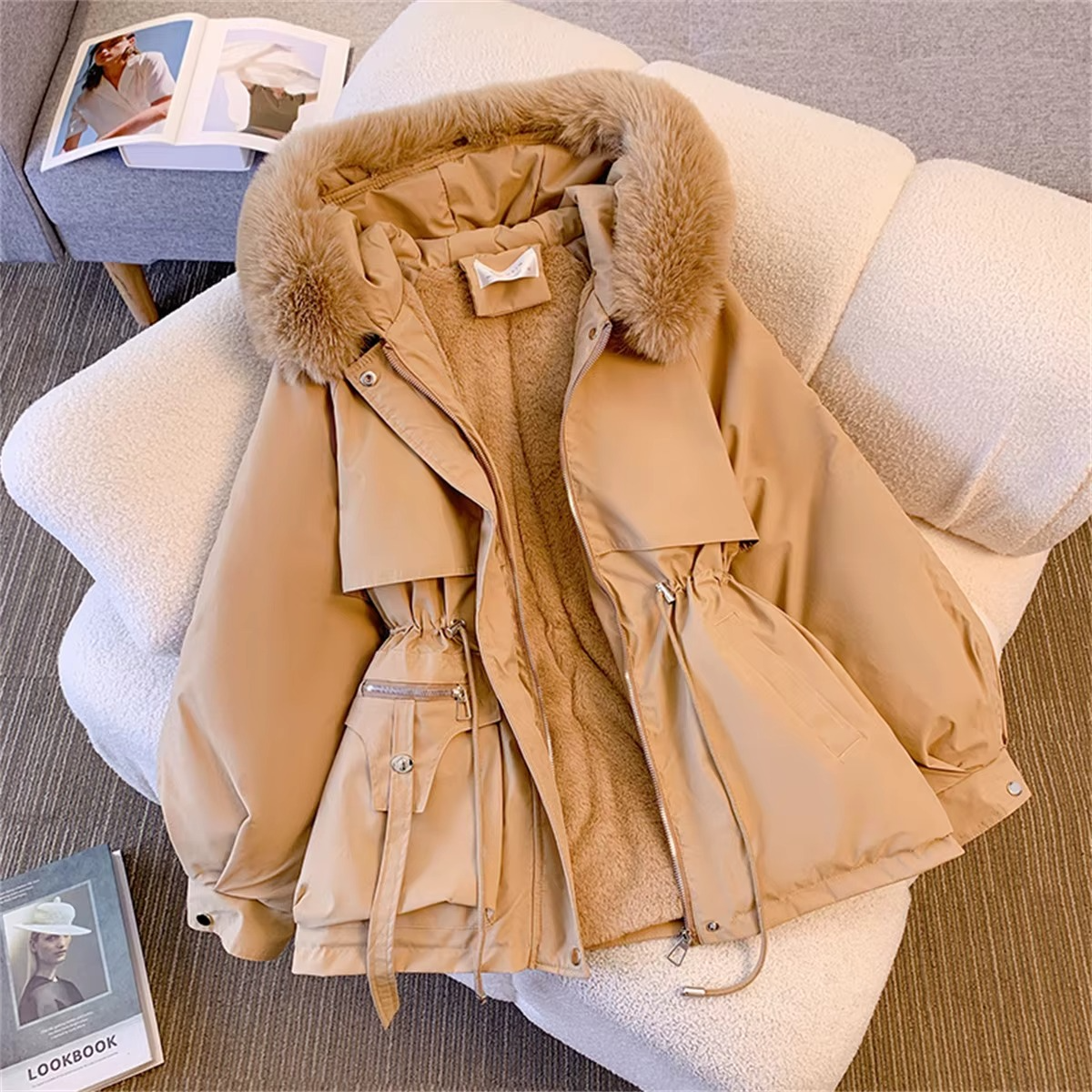 Omari - giacca donna chic invernale